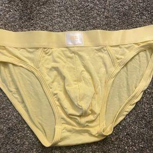 Yellow BVLGE Briefs